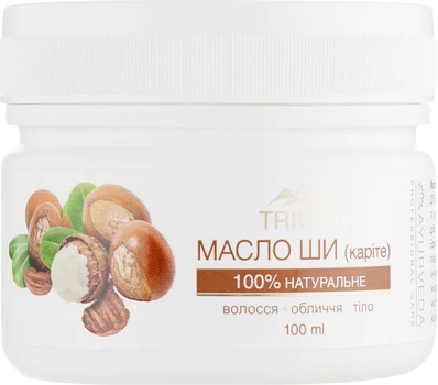 Масло ши для волос, лица и тела - Triuga Ayurveda Shea Butter For Hair And Body 100ml (729021-1465)