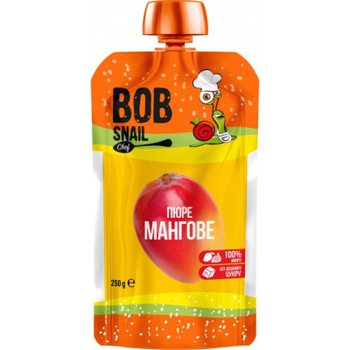 Детское пюре Bob Snail Улитка Боб Манго 250 г (1740761)