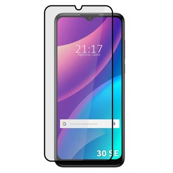 Защитное стекло LUX для TCL 30 SE (6165H / 6165H1) Full Сover черный 0,3 мм в упаковке