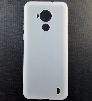 Чехол Fiji Exclusive для Nokia C30 силикон бампер прозрачный белый