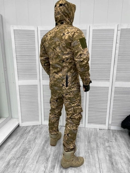 Тактическая теплая зимняя военная форма комплект Aventador ( Куртка + Штаны ), Камуфляж: Пиксель, Размер: S