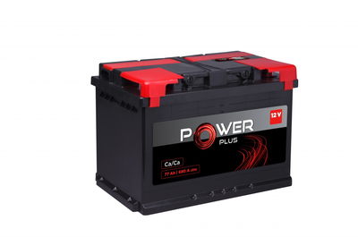 Аккумулятор Power Plus 6СТ-77Ah Аз 680А(0) L3