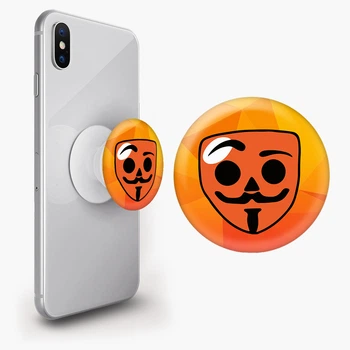 Попсокет (Popsockets) держатель для смартфона Бабл Квас (8754-3663-WT) Белый