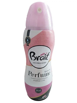 Парфюмированный освежитель воздуха Brait Perfume Purple Lips сухое распыление 300 мл