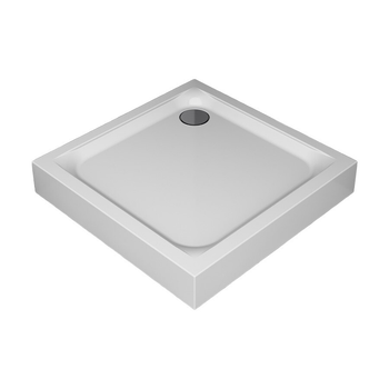 Поддон для душевой кабины AM.PM Gem 90x90x15см квадратный акриловый c сифоном белый W90T-403-090W