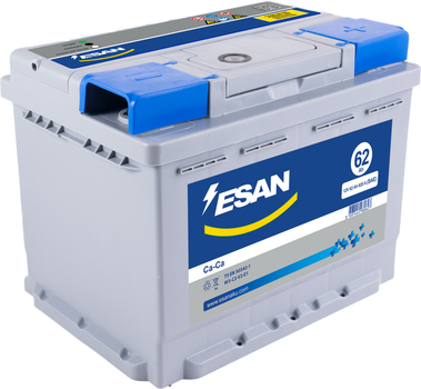 Аккумулятор ESAN MF 62ah 620A L+ (+/-) (EL2.626201)