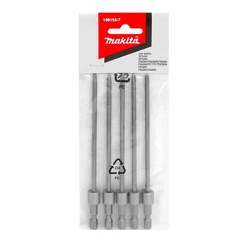 Біта PH2 130 мм для саморізів у стрічці Makita 199155-7 (5 шт)