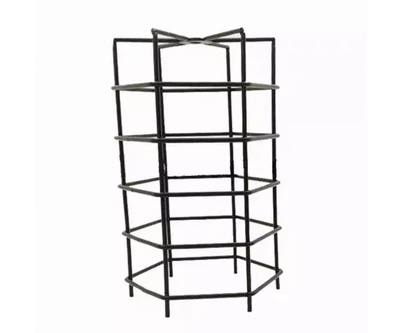 Стальной абажур клетка Mona D15 Black