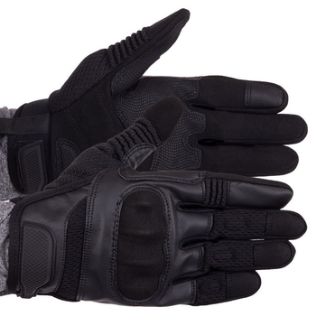 Перчатки тактические с закрытыми пальцами Zelart Military Rangers 9877 размер L Black