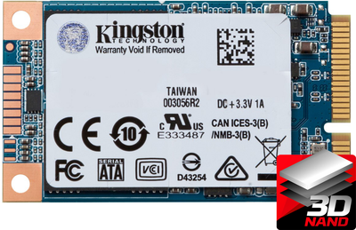 Kingston SSD UV500 480GB mSATA SATAIII 3D NAND TLC (SUV500MS/480G)