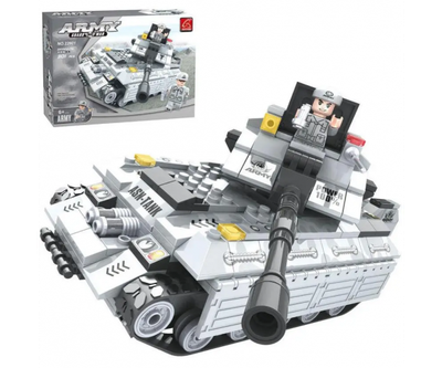 Конструктор для дітей Танк ASN Kids 22601 AUSINI KEYIXING 305 деталей