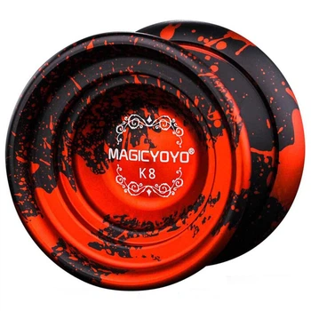 Magicyoyo K8 йойо Красно-черный Acid Wash