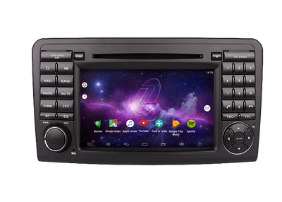 Мультимедийная система Gazer CM6007-W164 для автомобиля Mercedes ML