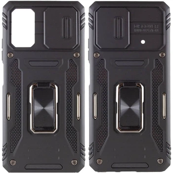 Чехол противоударный Epik Defender Cam Ring Case для Xiaomi Poco X5 Pro 5G / Note 12 Pro 5G Черный / Black