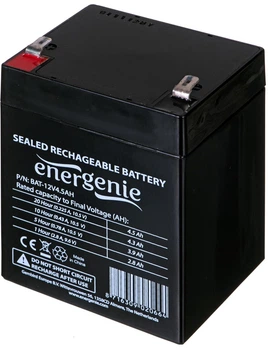 Аккумуляторная батарея EnerGenie 12V 4.5Ah (BAT-12V4.5AH)