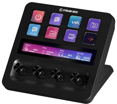 Контроллер для стриминга Elgato Stream Deck + Черный USB-C-USB-А +