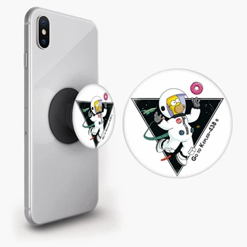 Попсокет (Popsockets) держатель для смартфона Гомер Симпсоны (8754-2044-BK) Черный