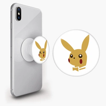 Попсокет (Popsockets) держатель для смартфона Пикачу (8754-2076-WT) Белый