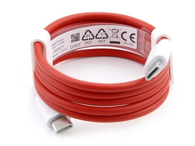 Кабель Type-C на Type-C 65W PD SUPER VOOC / 6A 1m OPPO (RED)