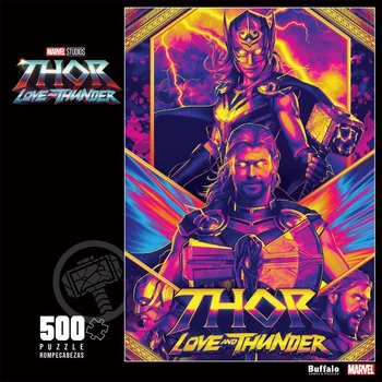 Пазл Buffalo Marvel - Thor Love and Thunder Тор Любовь и гром 500 шт. (‎‎3231)