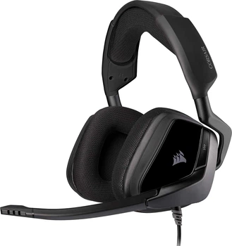 Геймерские проводные наушники Corsair Void Elite Surround Carbon (CA-9011205-EU) Ovеr Stоск g1