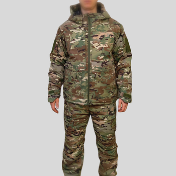 Зимовий комплект одягу куртка та штани мультикам розмір М зріст 170-177 см. 60-70 кг