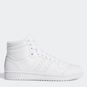Sneakersy damskie skórzane na platformie za kostkę Adidas Originals Top Ten FV6131 35.5 (4UK) 22.5 cm Białe (4060517714414)
