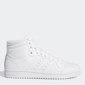 Sneakersy damskie skórzane na platformie za kostkę Adidas Originals Top Ten FV6131 39 (7UK) 25.5 cm Białe (4060517714285)