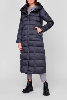 Куртка (длинная) зимняя с капюшоном Woman Coat Fix Hood CMP 31K2626 XS (36) Синий