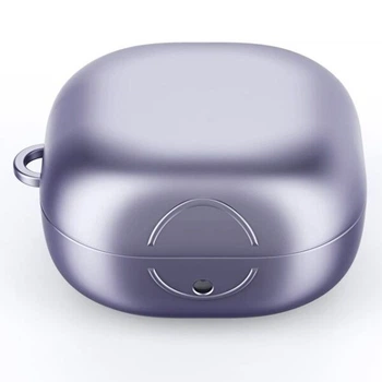 Защитный чехол Deexe Hard Cover для Samsung Galaxy Buds Live / Buds Pro / Buds 2 / Buds 2 Pro / Buds FE - Purple
