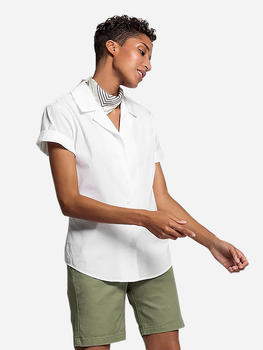 Сорочка жіноча GANT Crisp Біла Ss Shirt 4311130 38 Біла (7325705723898)