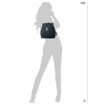 Рюкзак жіночий шкіряний Michael Kors 35F1SX0B6U Navy (194900676219)