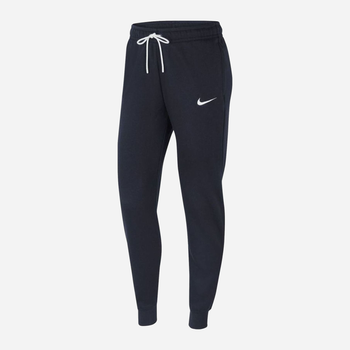 Spodnie dresowe damskie ocieplane Nike Cuffed fleece park 20 CW6961-451 L Obsydian/Biały (194502381832)