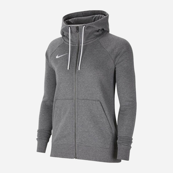 Толстовка на блискавці з капюшоном жіноча Nike Park 20 Full-Zip Hoody Wmns CW6955-071 M Темно-сіра (194502379273)