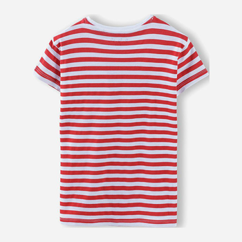 T-shirt 5.10.15 Mix And Match 3I4033 92 cm Biały/Czerwony (5902361954822)