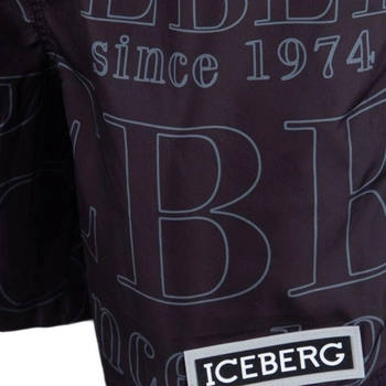 Spodenki kąpielowe Iceberg Medium Boardshort ICE1MBM04 Black