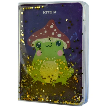 Блокнот Kite Frog, А6, 80 листов, клетка (K22-231-1)