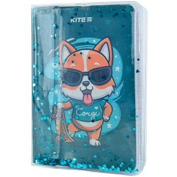 Блокнот Kite Corgi, А6, 80 листов, клетка (K22-231-2)