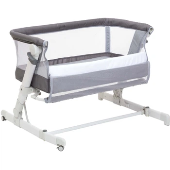 Кроватка Chicco Next2Me Pop Up Темно-серая (79299.57)