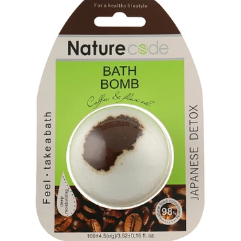 Бомбочка для ванны Nature Code Japanese Detox 100 г (4820205302657)