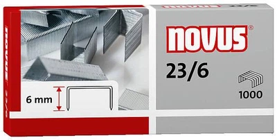 Скобы для степлера Novus №23/6 1000 шт