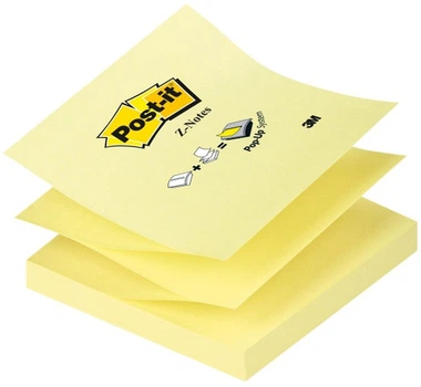 Стикеры-наклейки 3M Post-it з-образные 100 листов 76x76 мм