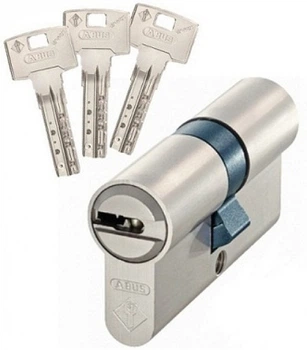 Цилиндр Abus Bravus 2000 Compact 70 (30х40) ключ/ключ никель/сатин (1 шт)