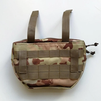 Напашна сумка адмін підсумок Мультикам TUR Tactical камуфляж
