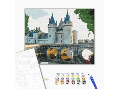 Картина по номерам Замок Сюлли-сюр-Луар, Brushme (40х50 см), BS51612