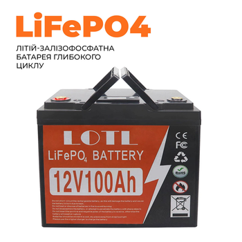 Аккумулятор LifePo4 100Ah 12,8 V с BMS