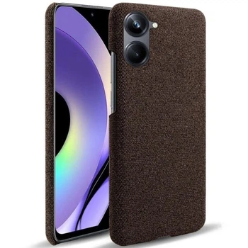 Защитный чехол KSQ Cloth Style для Realme 10 - Brown