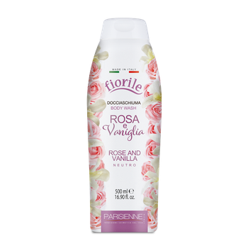 Гель для душа Fiorile Vanilla Rose ваниль и роза