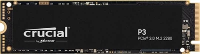 Накопитель SSD 500GB Crucial P3 M.2 2280 NVMe PCIe 3.0 x4 TLC 3D NAND (CT500P3SSD8)