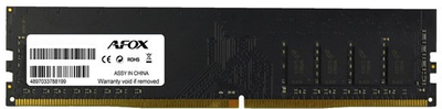 Оперативная память AFOX DDR4-2400 16384MB PC4-19200 (AFLD416ES1P)